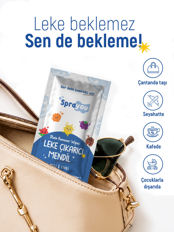 Sprayou™ Leke Çıkarıcı Mendil